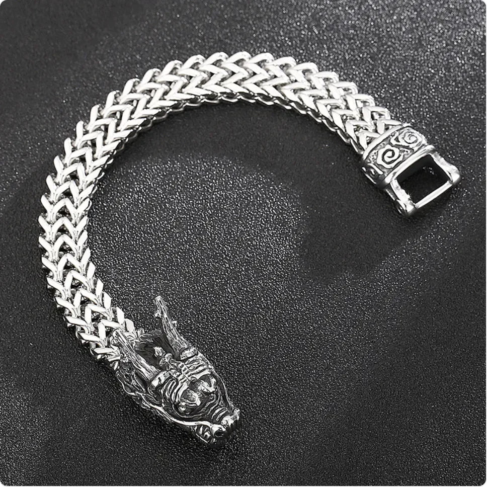 Retro Stainless Steel Keel Chain